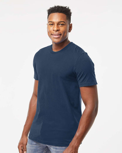 Tultex Combed Cotton T-Shirt 602 #colormdl_Navy Blue