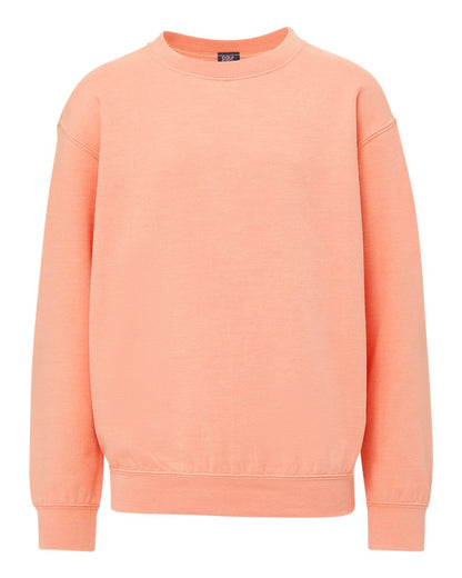 MV Sport Youth Buddy Crewneck Sweatshirt 23154Y #color_Creamsicle
