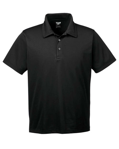 Team 365 Men's Command Snag Protection Polo TT21 #color_Black