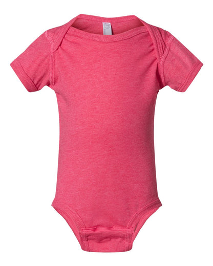 Rabbit Skins Infant Fine Jersey Bodysuit 4424 #color_Vintage Hot Pink