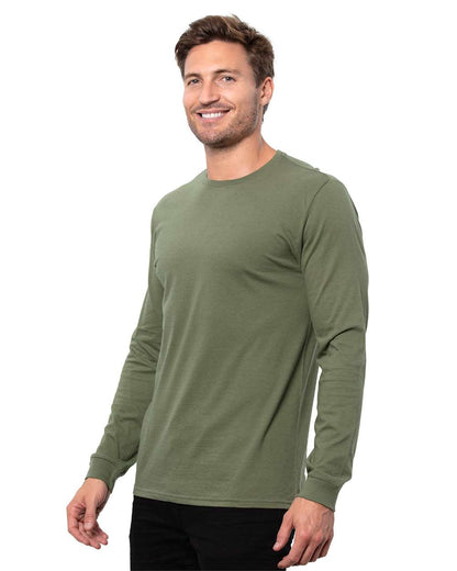 Threadfast Apparel Unisex Epic Long Sleeve T-Shirt T3000 #colormdl_Military Green