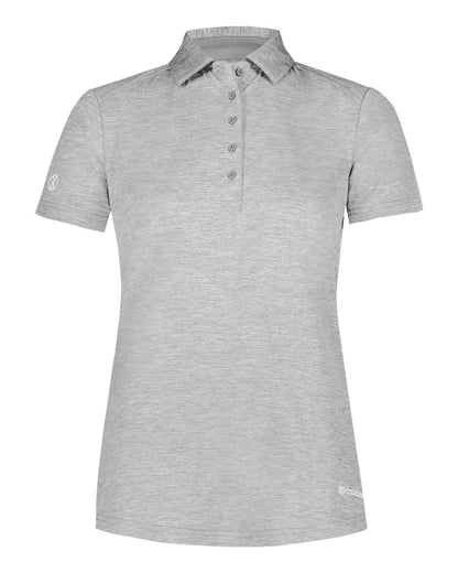 Holloway Women's Electrify CoolCore® Polo 222772 #color_Athletic Grey Heather