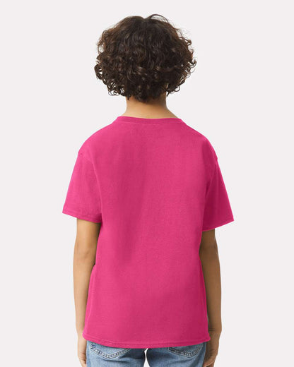 Gildan Youth Ultra Cotton® T-Shirt 2000B #colormdl_Heliconia