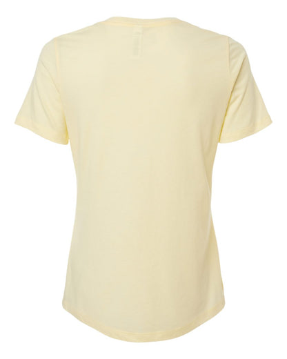 BELLA + CANVAS Women’s Relaxed Fit Heather CVC Tee 6400CVC #color_Heather French Vanilla