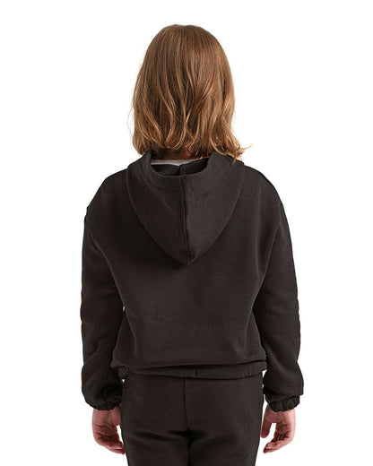 TriDri Youth Maria Hooded Sweatshirt TD85B #colormdl_Black