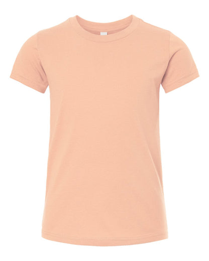 BELLA + CANVAS Youth Jersey Tee 3001Y #color_Peach