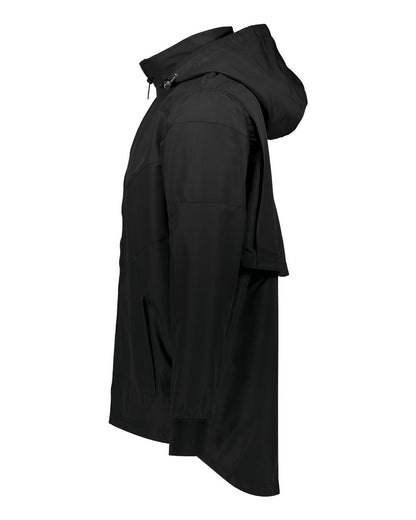 Holloway Men's Potomac Hooded Jacket 229527 #color_Black