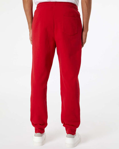 Independent Trading Co. Midweight Fleece Pants IND20PNT #colormdl_Red