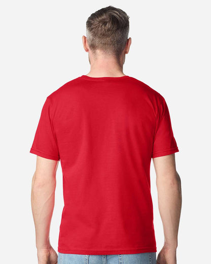 Gildan Unisex Softstyle® Plasma Print T-Shirt 64PLSMA #colormdl_Red