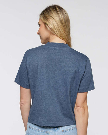 LAT Women's Boxy Tee 3518 #colormdl_Vintage Denim