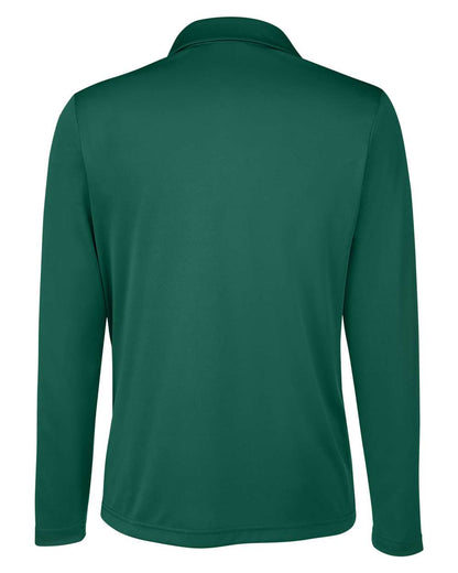 Team 365 Women's Zone Performance Long Sleeve Polo TT51LW #color_Sport Forest