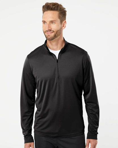 Adidas Men's Ultimate365 Lightweight Quarter-Zip Pullover A401 #colormdl_Black
