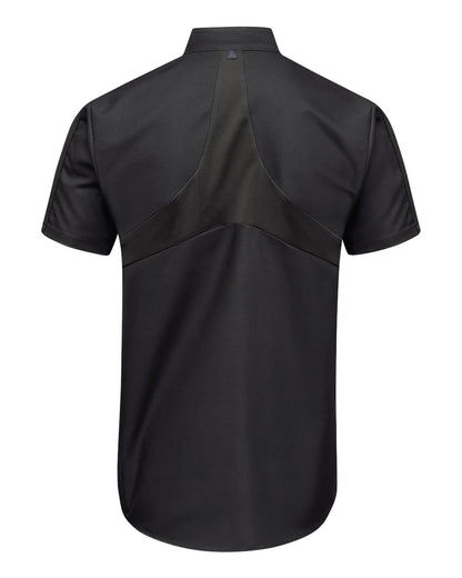 Red Kap Men's Mimix™ Pro+ Short Sleeve Work Shirt With OilBlok SX46 #color_Black