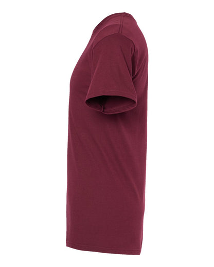M&O Men's Gold Soft Touch T-Shirt 4800 #color_Maroon