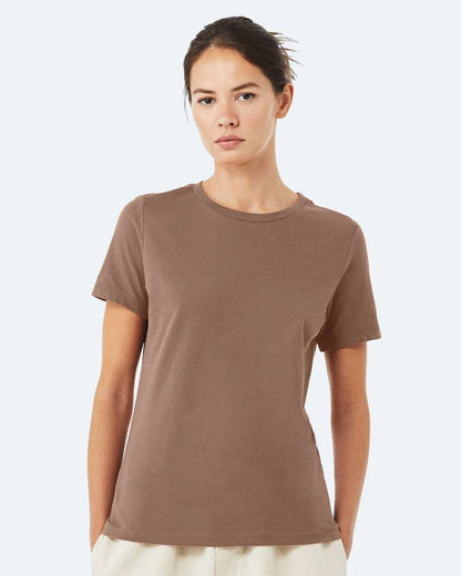 BELLA + CANVAS Women’s Relaxed Jersey Tee 6400 #colormdl_Vintage Brown