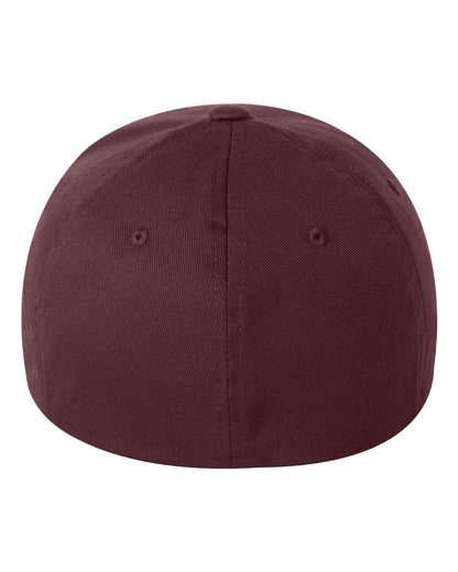 Flexfit Cotton Blend Cap 6277 #color_Maroon