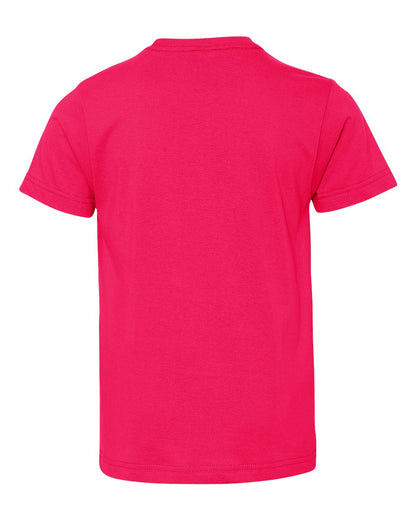 LAT Youth Fine Jersey Tee 6101 #color_Hot Pink