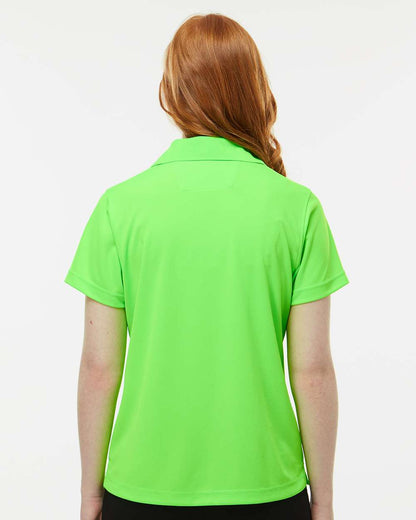 Paragon Women's Saratoga Performance Mini Mesh Polo 104 #colormdl_Neon Lime