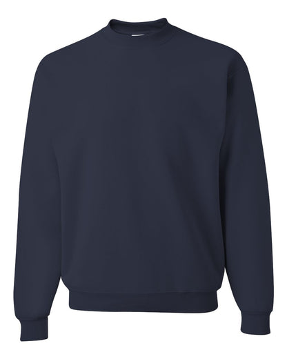 JERZEES Unisex NuBlend® Crewneck Sweatshirt 562MR #color_J. Navy