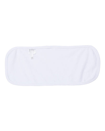 Rabbit Skins Infant Terry Burp Cloth 1014 #color_White