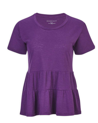 Boxercraft Women's Willow T-Shirt BW2401 #color_Purple