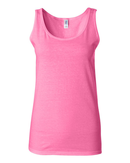 Gildan Softstyle® Women’s Tank Top 64200L #color_Azalea