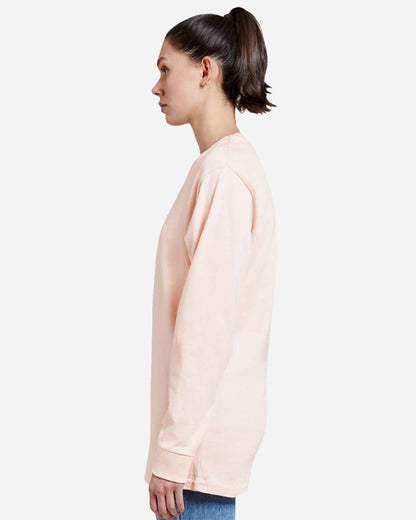 Lane Seven Heavyweight Long Sleeve T-Shirt LS15009 #colormdl_Pale Pink