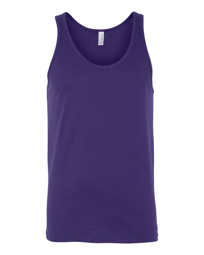 BELLA + CANVAS Jersey Tank 3480 #color_Team Purple