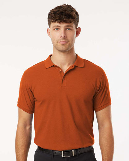 AllPro Men's Pique Polo 62800 #colormdl_Rust
