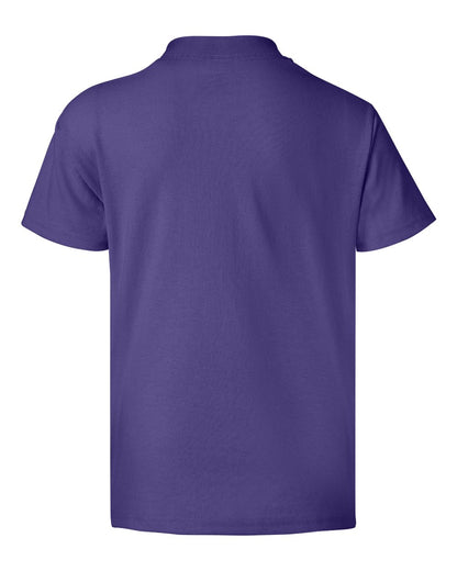 Hanes Ecosmart™ Youth T-Shirt 5370 #color_Purple