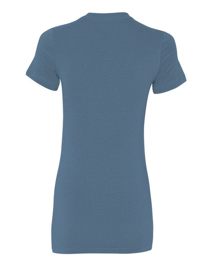 BELLA + CANVAS Women's Slim Fit Tee 6004 #color_Steel Blue