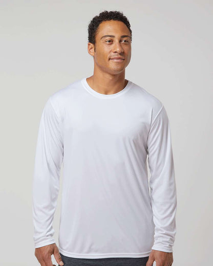 Holloway Men's Momentum Long Sleeve T-Shirt 222822 #colormdl_White