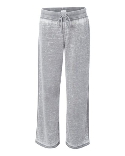 J. America Women’s Vintage Zen Fleece Sweatpants 8914 #color_Cement