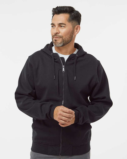 DRI DUCK Bateman Bonded Power Fleece 2.0 Full-Zip Jacket 7040 #colormdl_Black