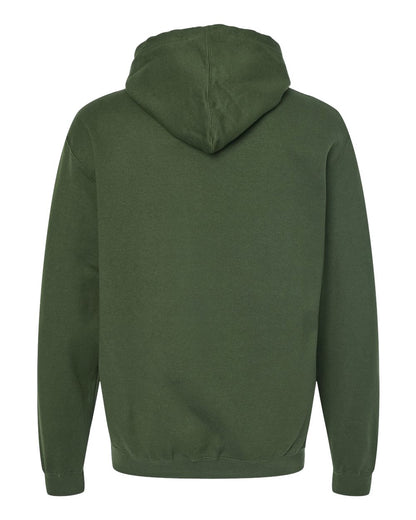 Tultex Unisex Fleece Hooded Sweatshirt 320 #color_Military Green