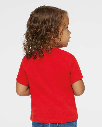 Rabbit Skins Youth Juvy T-Shirt 3301J #colormdl_Red
