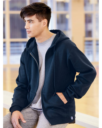 Russell Athletic Unisex Dri Power® Full-Zip Hooded Sweatshirt 697HBM Russell Athletic Unisex Dri Power® Full-Zip Hooded Sweatshirt 697HBM