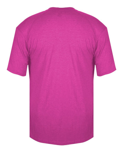 Badger Triblend Performance T-Shirt 4940 #color_Hot Pink Heather