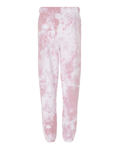 Dyenomite Dream Tie-Dyed Sweatpants 973VR #color_Rose Crystal