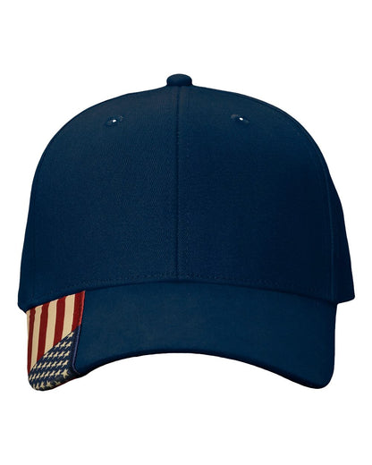 Kati USA Flag Cap AM350 #color_Navy/ USA
