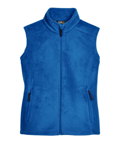 CORE365 Women's Journey Fleece Vest 78191 #color_True Royal
