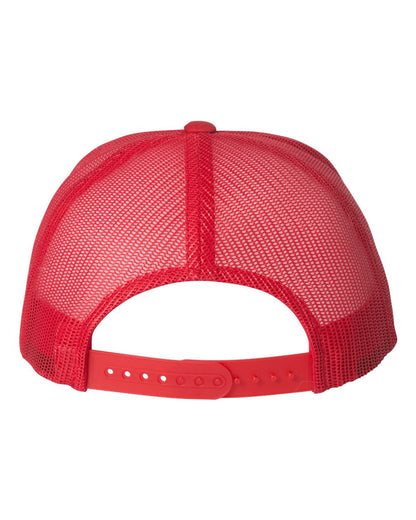YP Classics Retro Trucker Cap 6606 #color_Red