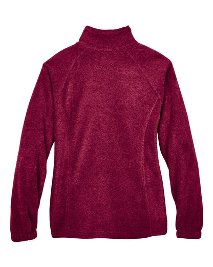 Harriton Women's Full-Zip Fleece M990W #color_Wine