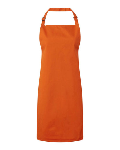 Artisan Collection by Reprime Recycled Bib Apron RP150 #color_Orange