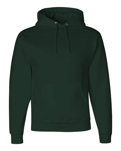 JERZEES Unisex Super Sweats NuBlend® Hooded Sweatshirt 4997MR #color_Forest Green