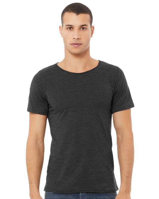 BELLA + CANVAS Unisex Raw Neck Tee 3014