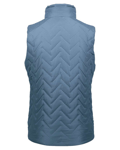Holloway Women's Repreve® Eco Quilted Vest 229713 #color_Storm
