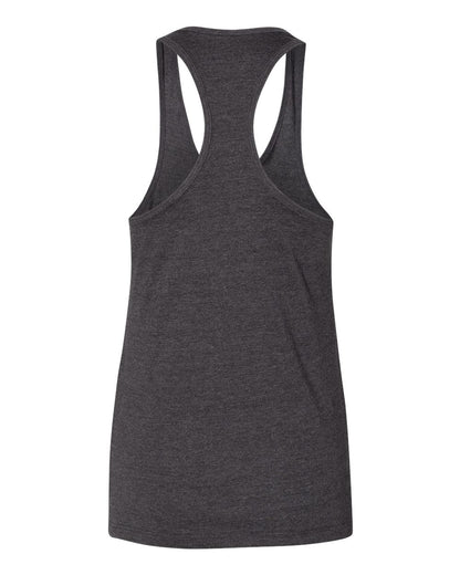 BELLA + CANVAS Women's Jersey Racerback Tank 6008 #color_Dark Grey Heather