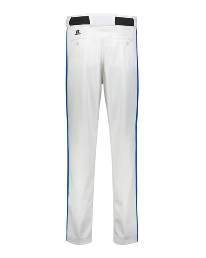 Russell Athletic Youth Piped Change-Up Baseball Pants R14DBB #color_White/ Royal