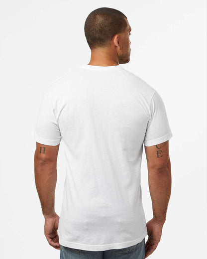 M&O Unisex Vintage Garment-Dyed T-Shirt 6500M #colormdl_White